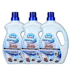 Liquid Detergent 1 Liter - Laundry Liquid for Fabric Daily Wash ...