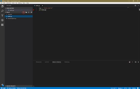 Image result for Visual Studio Code Python Workspace