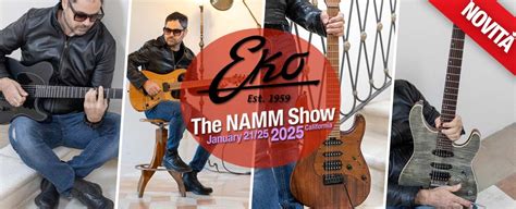 Eko Guitars: Una Rivoluzione al NAMM 2025 - vai con la sigla