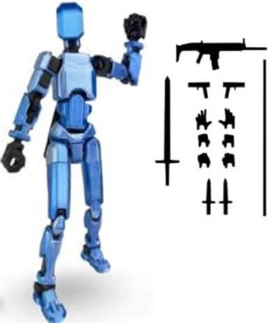Buy RAMONI Dummy 13 Action Figure, Blue Action Figure+Accessories, 13.5 ...