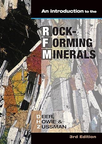 Buy Introduction to the Rock-forming Minerals Book Online at Low Prices ...