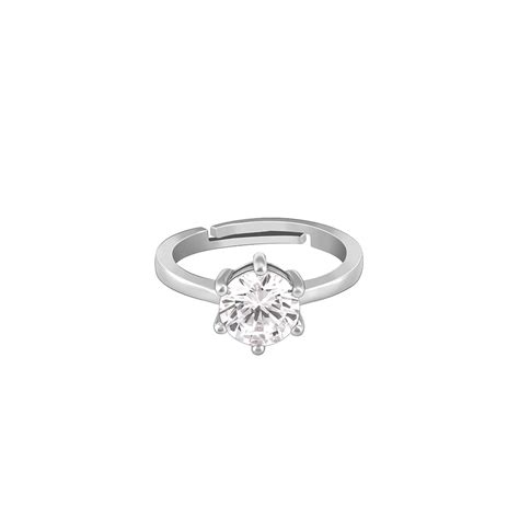 GIVA 925 Silver Zircon Vintage Ring,Adjustable|Gifts For Girlfriend ...
