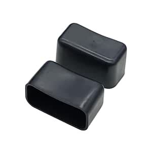 Strut Channel Cap, 1-5/8 x 7/8 Plastic Black Short End Caps for 13/16 ...