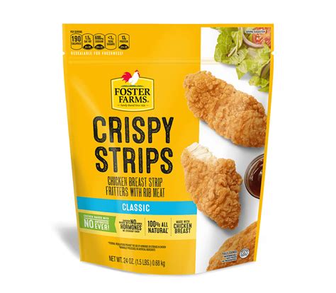 Crispy Chicken Strips - 24 oz. - Products - Foster Farms
