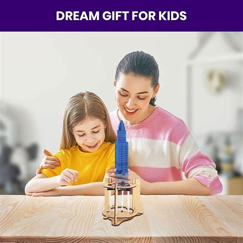 Smartivity Space Rocket 3D Wooden Model Engineering STEM Building Toy ...