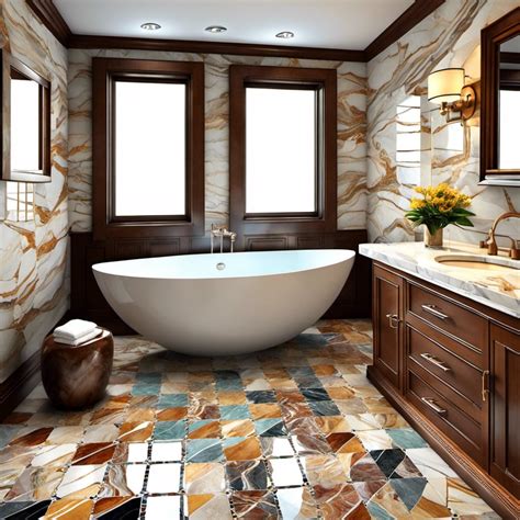 20 Elegant Marble Floor Bathroom Ideas: Design Inspiration for Your Home