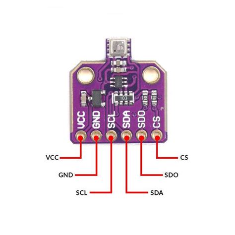Buy BME680 Temperature Sensor Module Online in India - Robocraze