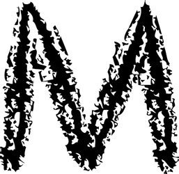 Image result for M Hand Drawn Script