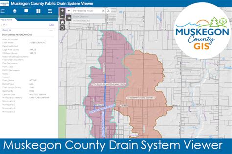 Muskegon County Public Drain System Viewer