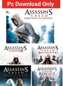 Assassins Creed 5 In 1 Combo Pc Game (Offline Only) Full Games No CD ...