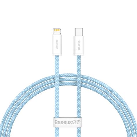 Baseus Dynamic Series 1M Fast Charging Data Cable Type-C to Lightning ...