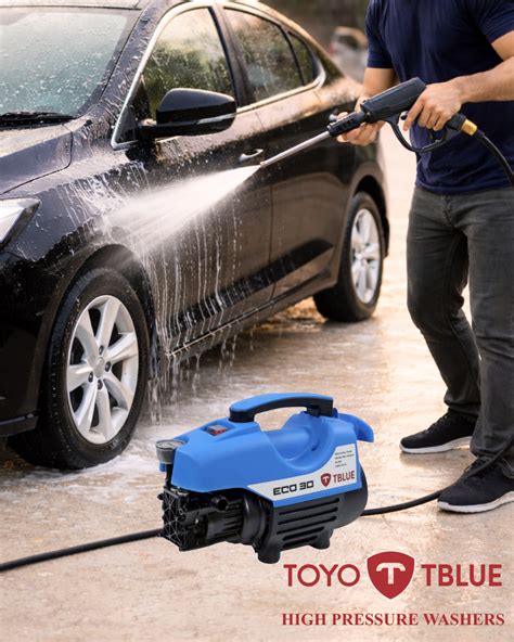 High Pressure Washer ECO 30 TOYO TBlue – Indian Engineering Corporation