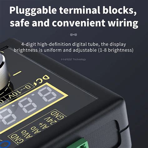 FNIRSI 0-12V/0-4-24mA Handheld Positive Negative Voltage Current Signa ...