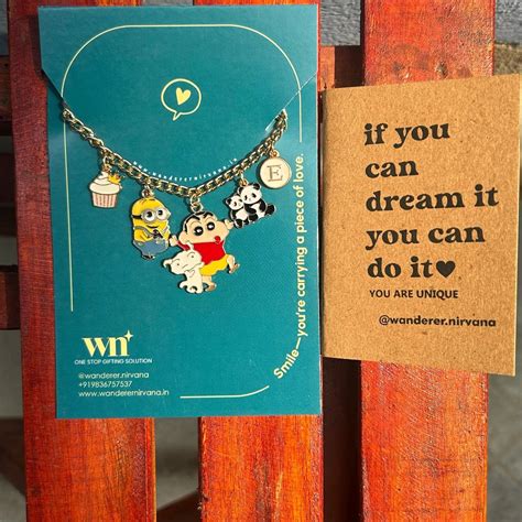 Minion Shinchan panda Bracelet – Wanderer Nirvana