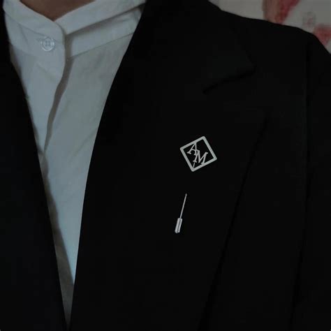 Custom Lapel Pins Brooch with Initials – Jeluxa