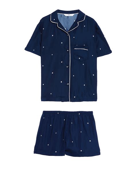Buy Star Print Short Pyjama Set at Marks & Spencer