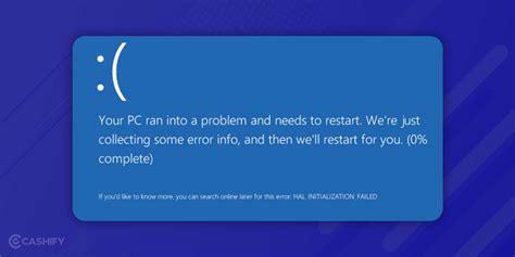 How To Fix Windows Blue Screen Errors? | Cashify Blog