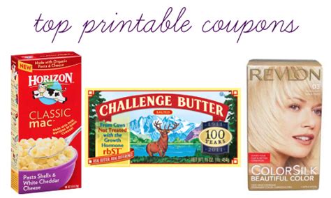 Top Printable Coupons | Horizon & More :: Southern Savers