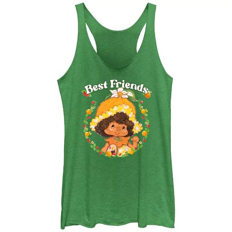 Juniors' Strawberry Shortcake Orange Blossom Best Friends Racerback ...