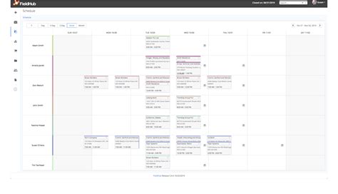 Dispatch Calendar 的图像结果