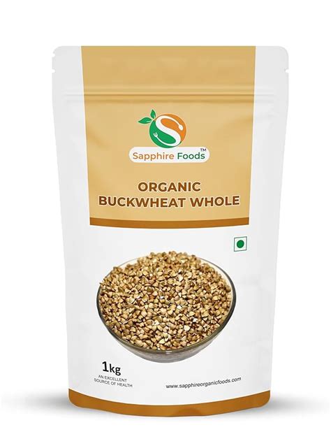 SAPPHIRE FOODS Buckwheat (Kuttu Giri) Hulled, Dehydrated, Gluten-Free ...