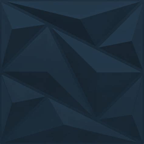 Buy Elevate Alps 3D Wall Panel (Non-Self Adhesive) - Navy Blue | 500mm ...