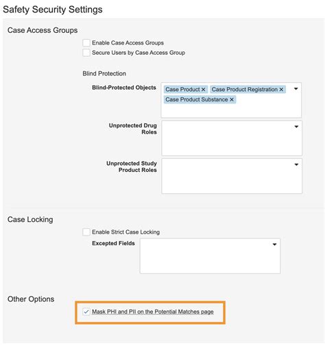 Enable PHI and PII Masking on the Potential Matches Page | Veeva Vault Help