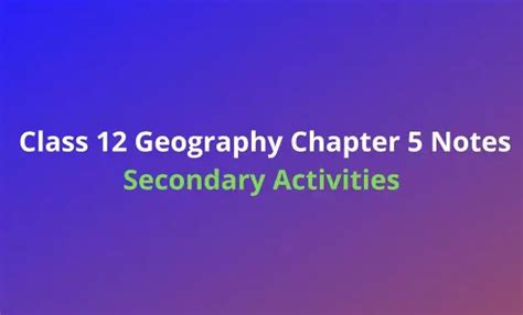 Image result for Primary Activities Class 12 Notes