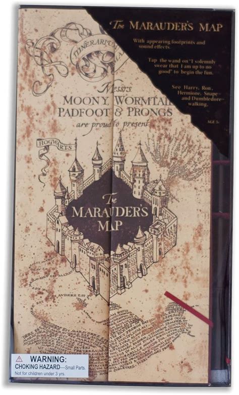 Buy Wizarding World of Harry Potter Electronic Marauder's Map w Moving ...
