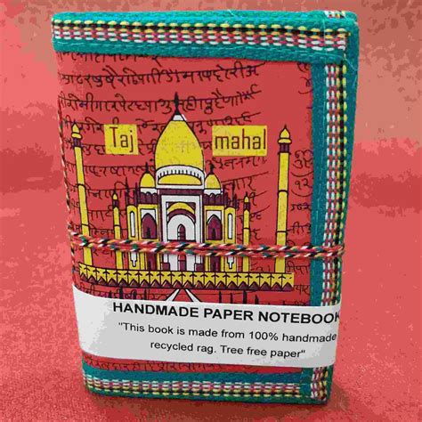 Indian Cover Handmade Paper Notebook – Geekmonkey
