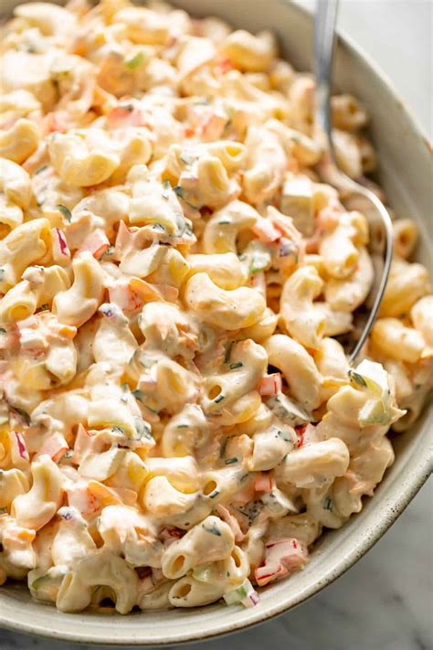 The BEST Macaroni Salad with a delicious creamy dressing - Cafe Delites