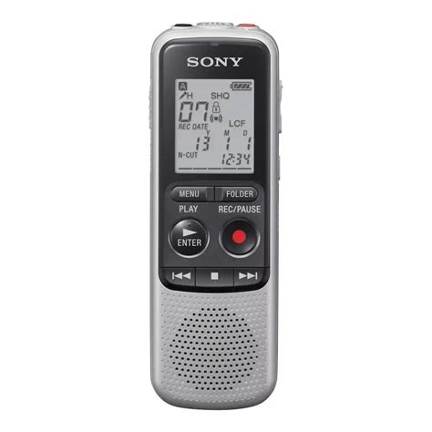 (Pre-Owned, Good) Sony ICD-BX132 Voice Recorder (4GB) (Silver) (60 Day ...