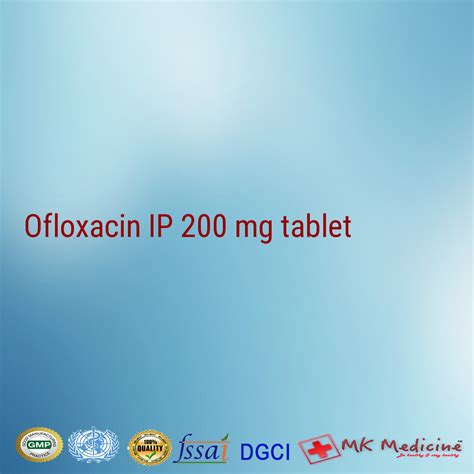Ofloxacin IP 200 mg tablet For PCD Franchise