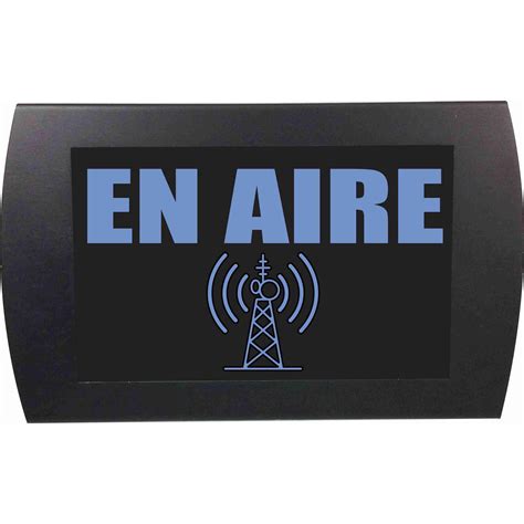 American Recorder LED EN AIRE Lighted Sign OAS-2001M-BL-SP B&H