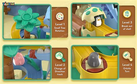 Buy Toyshine Dinosaur Themed Track Set with Large Sliding Obstacle ...