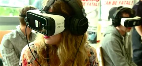 Samsung Gear VR è stato utilizzato per aiutare la prevenzione degli ...