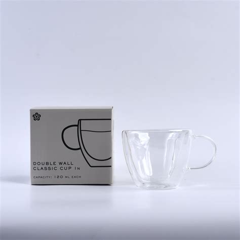 Shop Double Wall Classic Cup – Premium Glassware – Makaibari Tea