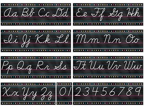 Alphabet Posters For Classroom Wall 2-Pack Educational Posters ...