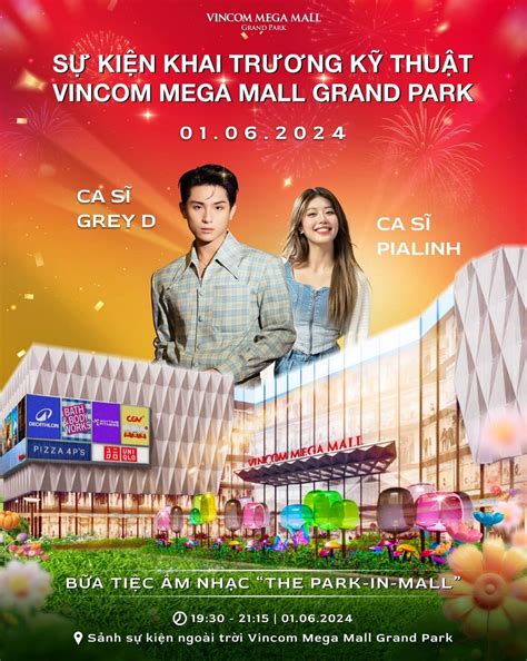 VINCOM MEGA MALL GRAND PARK - PARK-IN-MALL: TROPICAL RECREATION, Vincom ...