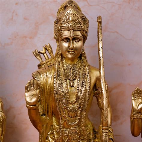 The Advitya | Sri Ram Parivar Brass Statue