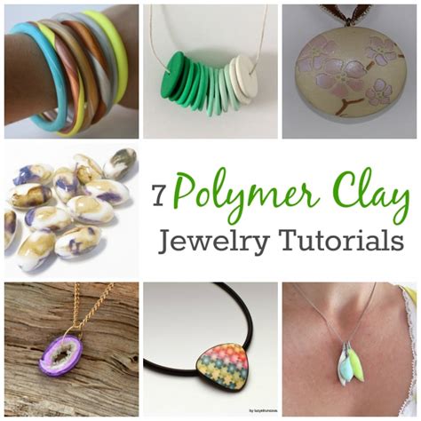 Polymer Clay Jewelry Tutorials 的图像结果