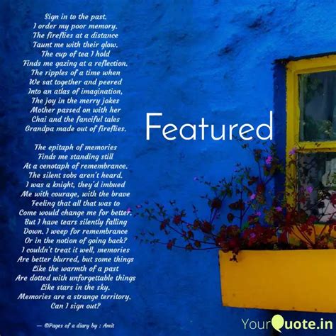 Featured | Quotes & Writings by Penman Diary | YourQuote