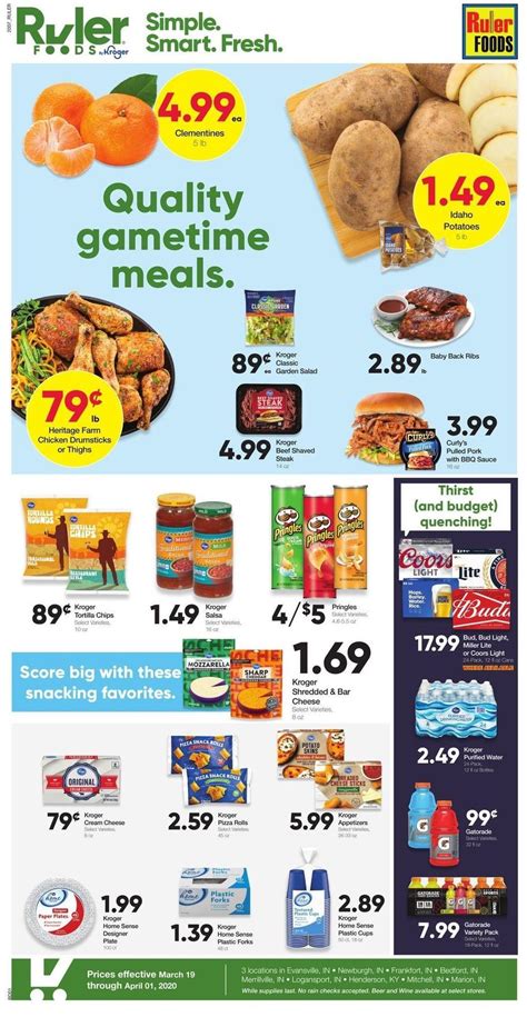 Ruler Foods Best Offers & Special Buys from March 19