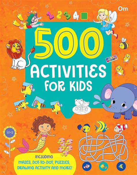 Om Books International 500 Activities for Kids Book- 1 | The Mom Store