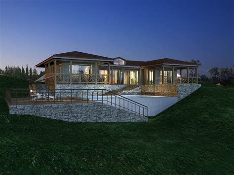 3Dmax Model Architecture 的图像结果