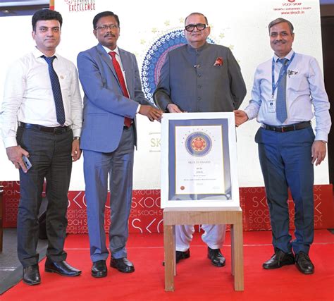 BANK OF INDIA RATED INDIA INVOLVED BY SKOCH FOR EXCELLENCE IN RETAIL ...