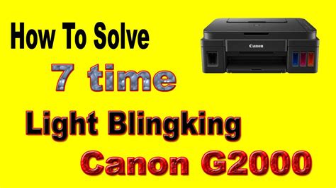 Image result for Canon G2000 Problem
