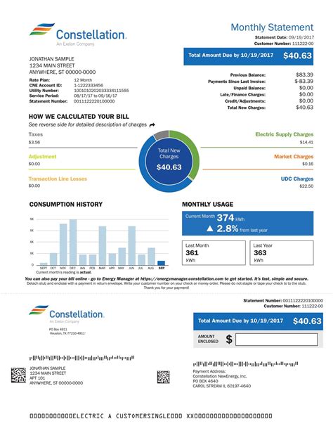 Free Printable Utility Bill Templates [PDF, Word]