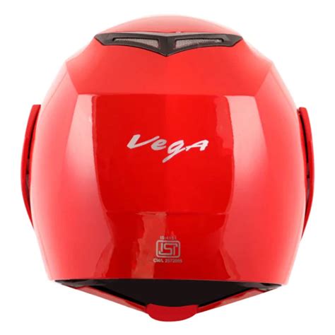 Vega Crux Dx Red Helmet | Shop Helmets at BIKERSTORE.IN – Biker.Store