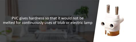 Dual Pin holder with Plug- Electrical Bulb Holder; Electrical Bulb ...